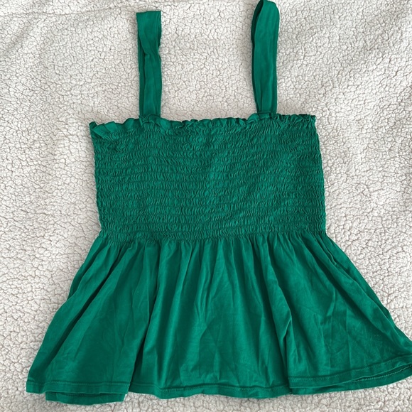 Anthropologie t.la Smocked Top, Size L - Picture 3 of 7